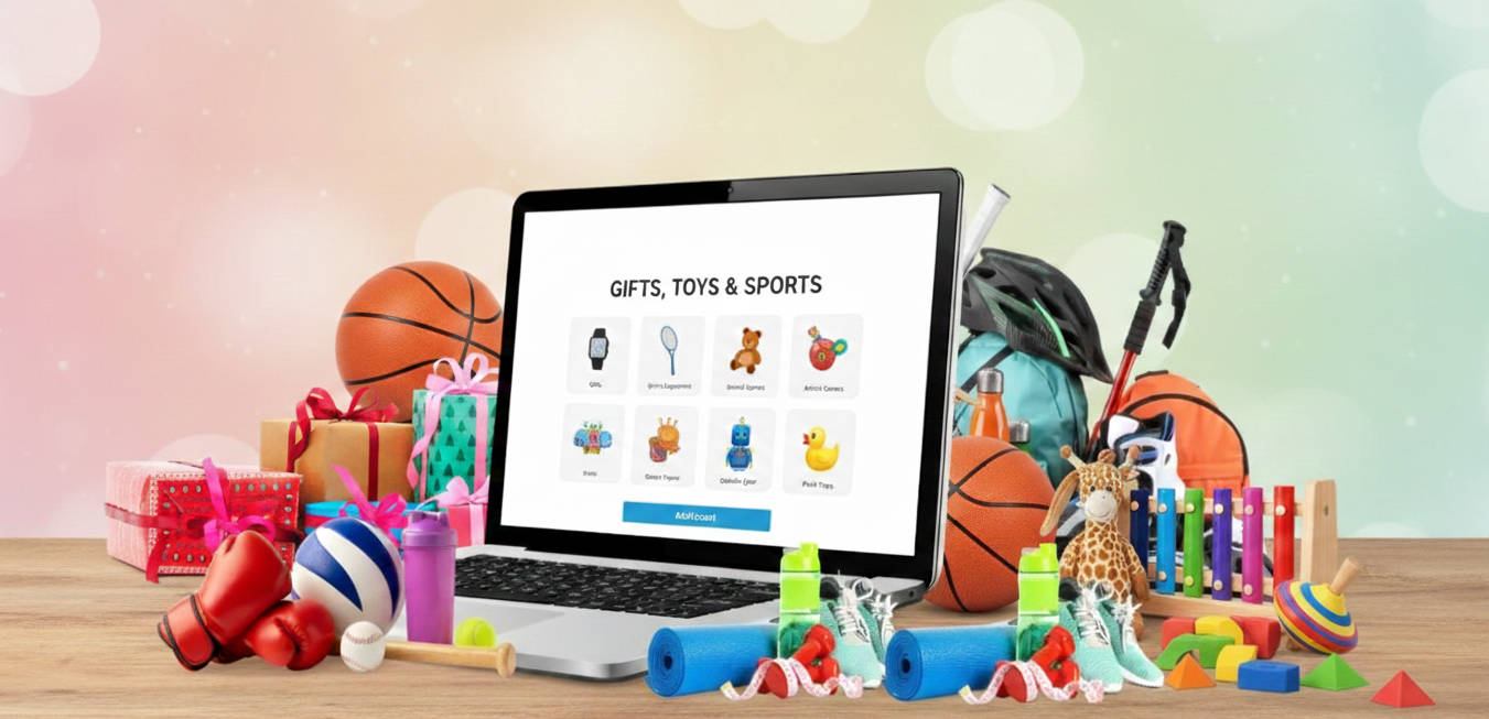 AutomateX.ai Gift, Toy & Sports Store Management Software dashboard