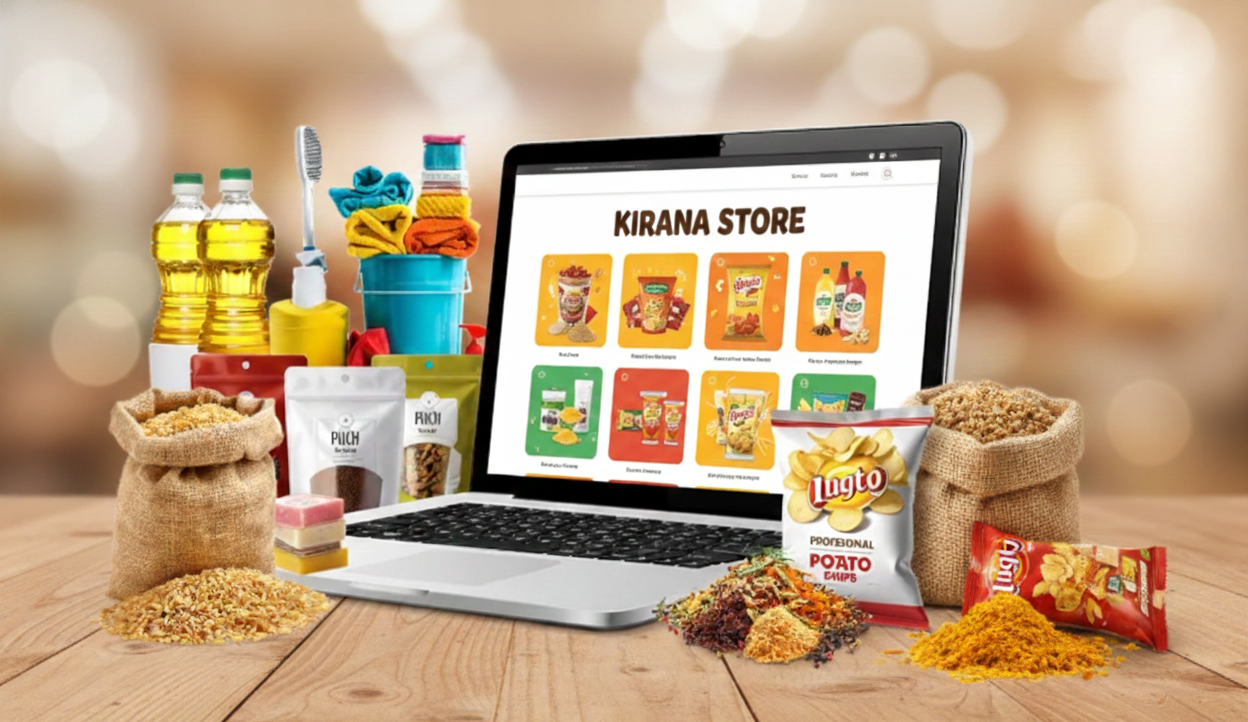 AutomateX.ai Kirana Store Management Software dashboard