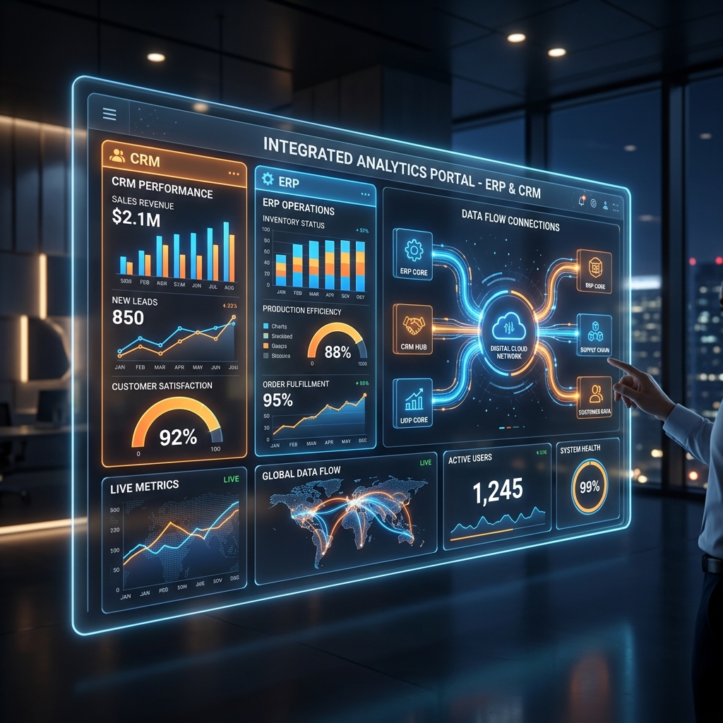 AI ERP Systems Dashboard