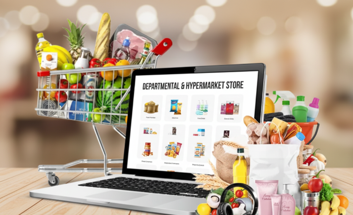 AutomateX.ai Departmental Store Management Software dashboard